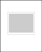 8x10 print, 16x20 mount