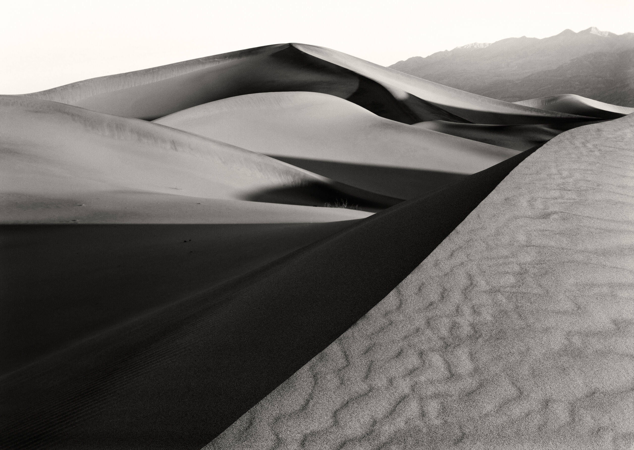 Black and white landscape photograph by Chris Cummins