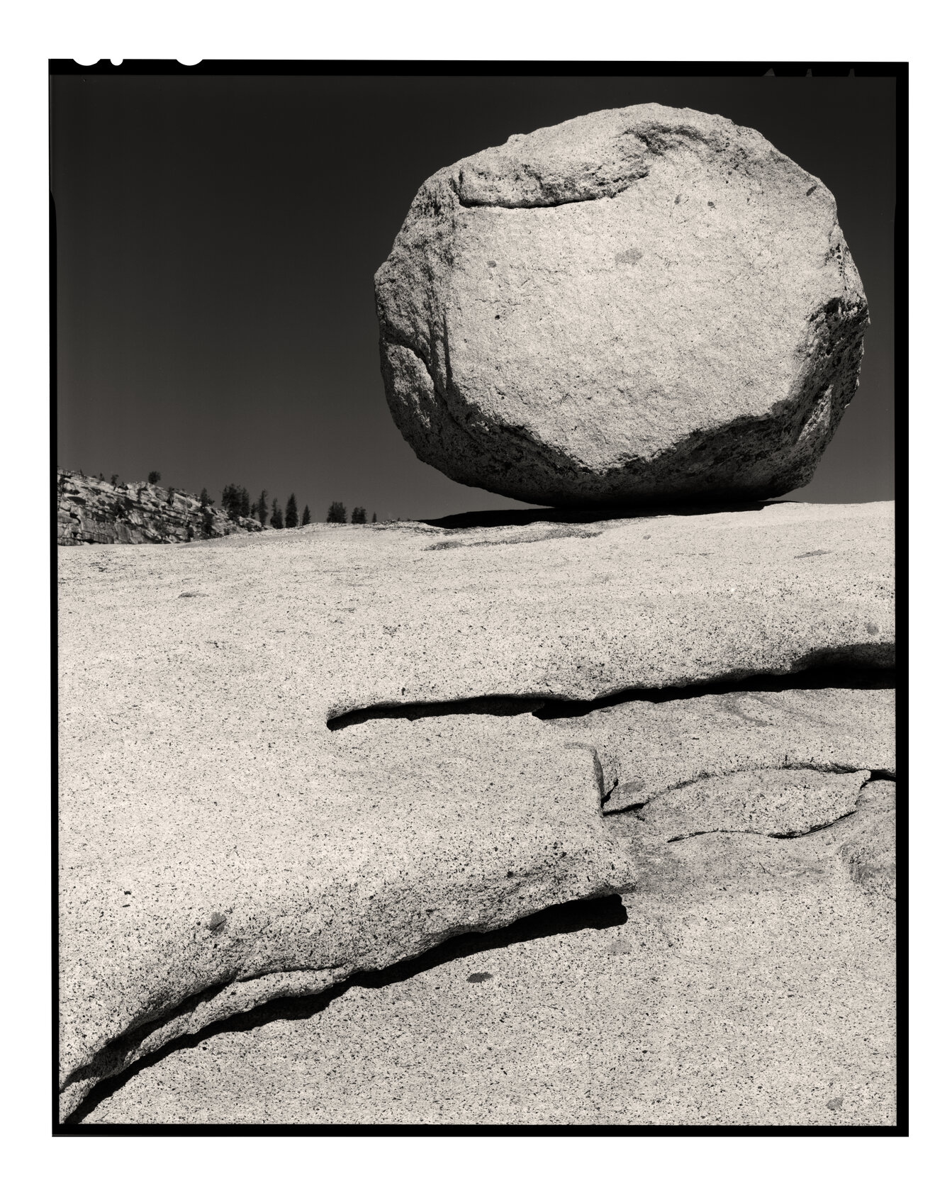 Olmsted Point Boulder